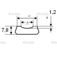 Плоские керамические подкладки С-27mm - st-e.info - Бердск
