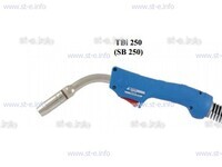 Горелка для полуавтоматической сварки TBi 250-blue-ESG, длина 5 метров - st-e.info - Бердск