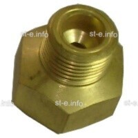 Переходник G3/4-Сп21,8 (для импортного редуктора)  - st-e.info - Бердск
