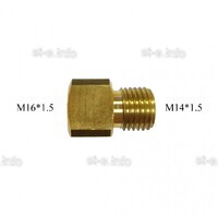Переходник с М16*1.5 на М14*1.5 - st-e.info - Бердск