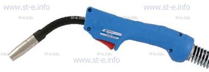 Горелка для полуавтоматической сварки TBi 250-DR-blue-ESG, со сменным поворотным корпусом, длина 3 метра - st-e.info - Бердск