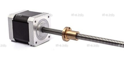 Шаговый двигатель 42HSL48-1204JA08-E150 (Tr8*8) - st-e.info - Бердск