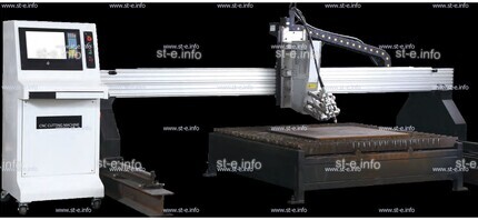 Шести-осевая портальная машина термической резки металла ST-BEVEL3580-SE(2500х6000мм) - st-e.info - Бердск