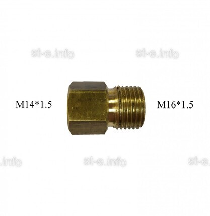 Переходник с М14*1.5 на М16*1.5 - st-e.info - Бердск