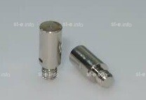 Электрод для плазмотрона ERGOCUT S25, ERGOCUT S25K, ERGOCUT S45 арт. PR0105 (короткий) - st-e.info - Бердск